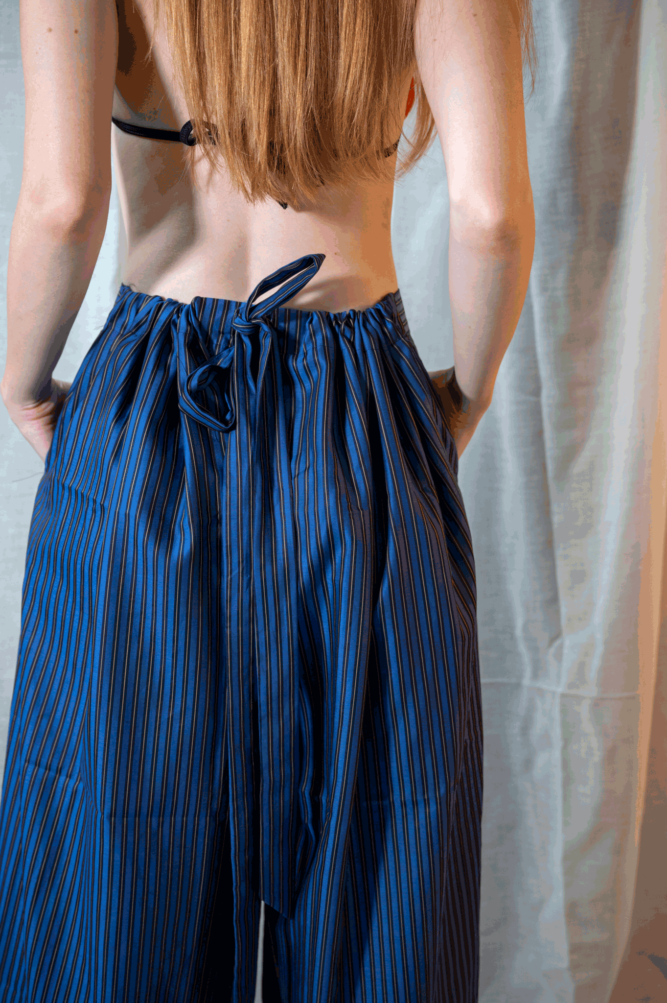 Pantaloni Marea Blu