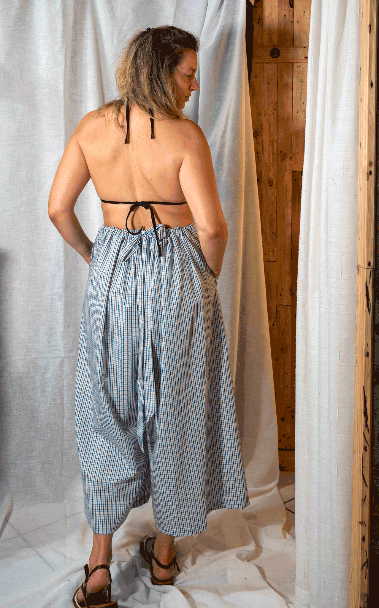 Pantaloni Marea quadri